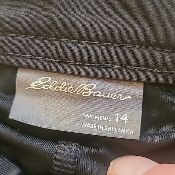 Eddie Bauer black Women's skort size 14 - Picture 2 of 4